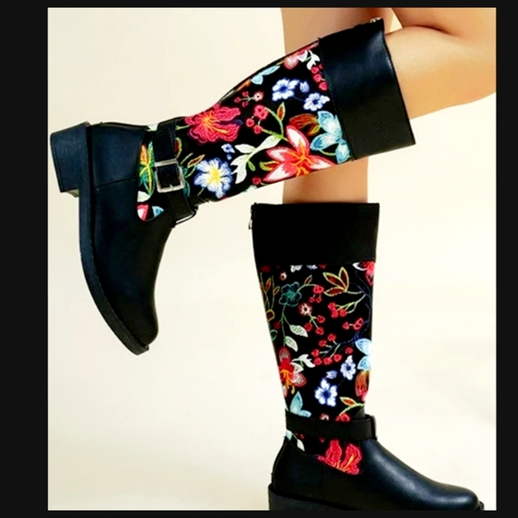 Not Listed Shoes - Retro Women's Riding Boots